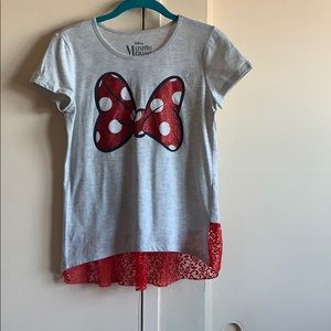 A children’s Minnie Mouse shirt